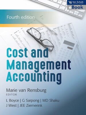 cover image of Cost and Management Accounting